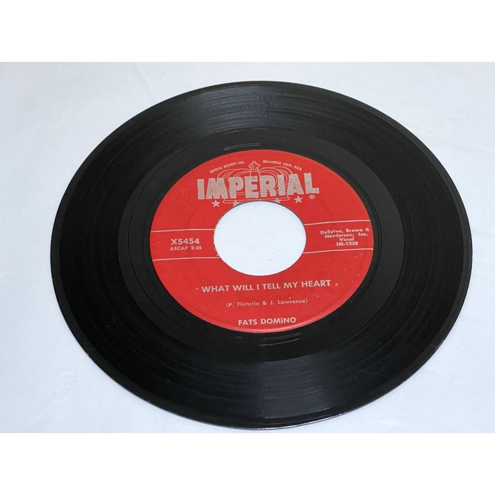 Fats Domino What Will I Tell My Heart  When I See You X5454 Rock, Funk/Soul, Swa